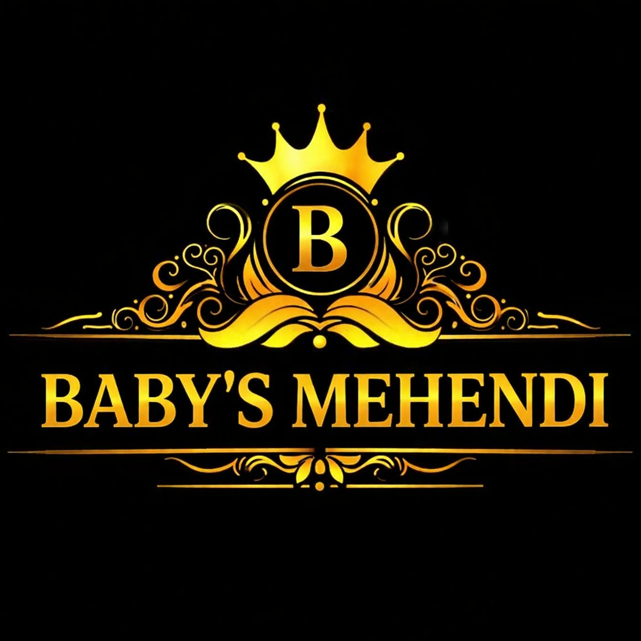 Ankit Mehandi Art Logo